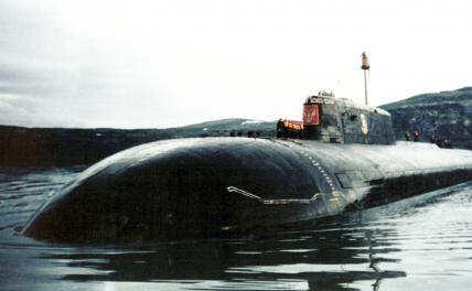 На фото: атомная подводная лодка